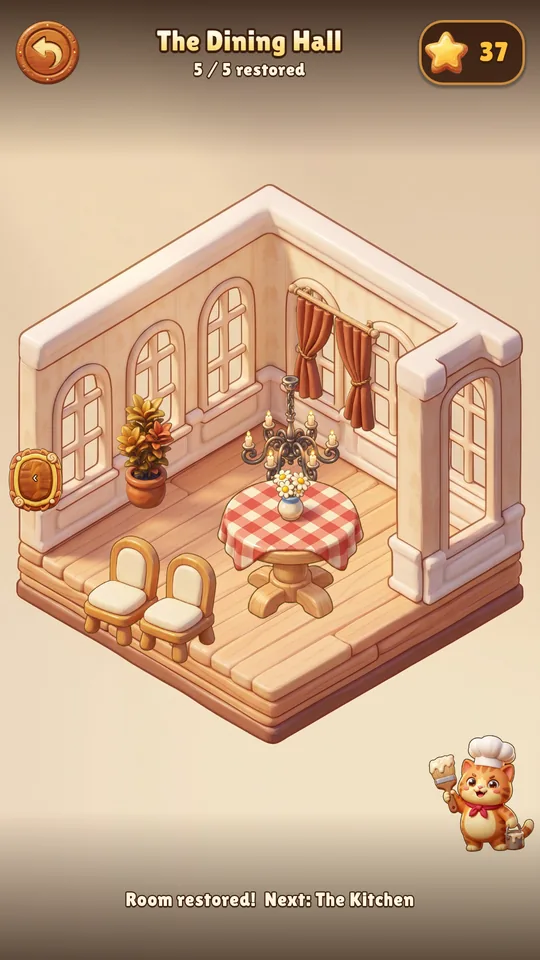 The dining hall