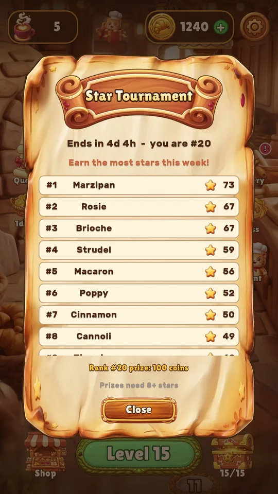 Weekly event